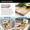 33&rdquo; Workstation&nbsp;Drop-In Top Mount&nbsp;Double&nbsp;Bowl&nbsp;16 Gauge Stainless Steel&nbsp;Kitchen Sink&nbsp;with&nbsp;WorkFlow&trade; Ledge and Accessories